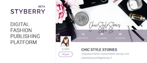 Styberry: a Digital Fashion Publishing Platform