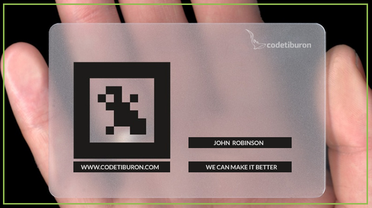 AR business card