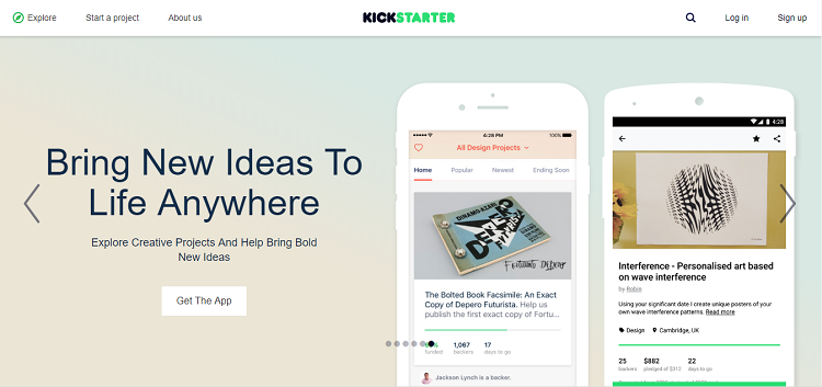 Kickstarter_crowdfunding website