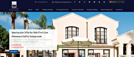 Real Estate Website: Advanced WP Solution for Luxury Sotogrande