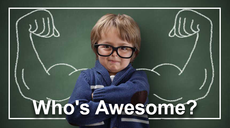 Meme 'Who's awesome?'