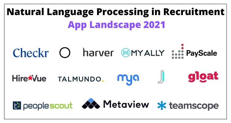 Natural Language Processing in Recruitment App Landscape 2021